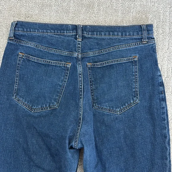 Abercrombie & Fitch “Ankle Straight Ultra High Rise” jeans denim medium wash - Picture 7 of 7